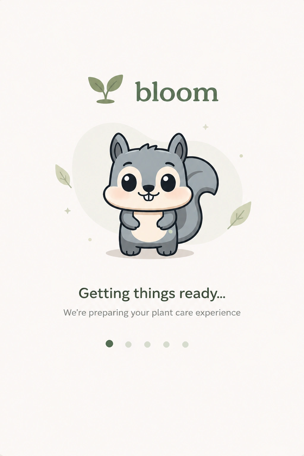Bloom loading screen